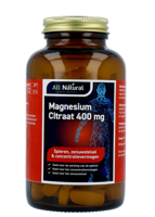 All Natural Magnesium Citraat 400 mg Tabletten