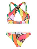 Philipp Plein bikini à bretelles croisées - Rouge Philipp Plein bikini à bretelles croisées - Rouge