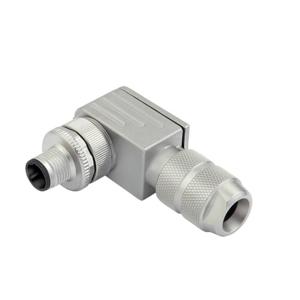 Weidmüller 1467850000 Sensor/actuator connector, niet geassembleerd M12 Aantal polen: 4 Stekker, haaks 1 stuk(s)