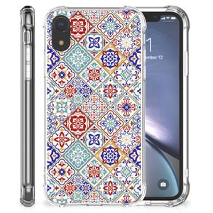 Apple iPhone Xr Anti-Shock Hoesje Tiles Color