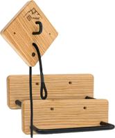 PARAX u-rack bike wall mount - oak