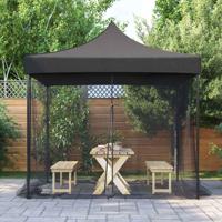 VidaXL Klamboe 156 gaas 300x300x200 cm zwart