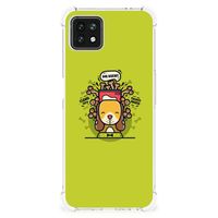 OPPO A53 5G | A73 5G Stevig Bumper Hoesje Doggy Biscuit