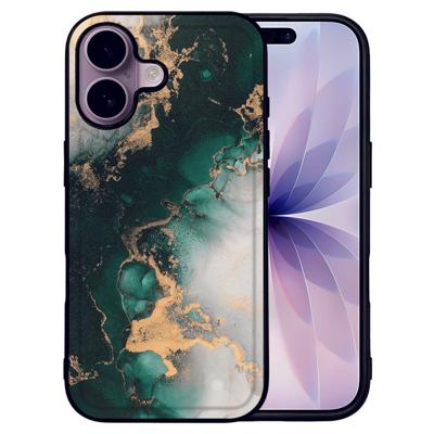 Beschermhoes Apple iPhone 17 Marmer Groen