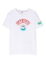 Gcds Kids t-shirt à logo imprimé - Blanc