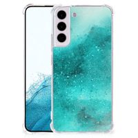 Back Cover Samsung Galaxy S22 Plus Painting Blue - thumbnail