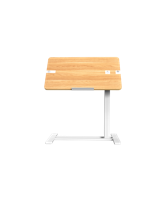 In hoogte verstelbare bijzettafel H3&H3PRO, met bekerhouder