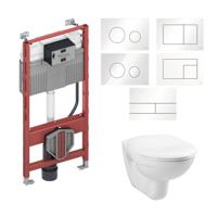 TECE Profil Toiletset set01 BWS Basic Smart met TECE Drukplaat