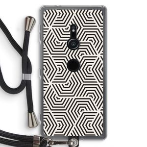 Magic pattern: Sony Xperia XZ2 Transparant Hoesje met koord