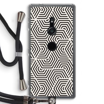 Magic pattern: Sony Xperia XZ2 Transparant Hoesje met koord