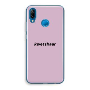 kwetsbaar: Huawei P20 Lite Transparant Hoesje