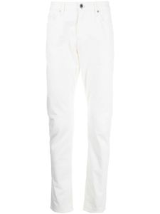 Emporio Armani jean droit à taille mi-haute - Blanc