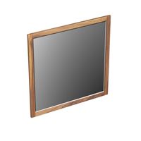 Spiegel Forzalaqua Gela 80x2x80 cm Vierkant Noten Pure Walnut Forzalaqua