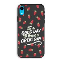 Don't forget to have a great day: iPhone XR Biologisch afbreekbaar hoesje