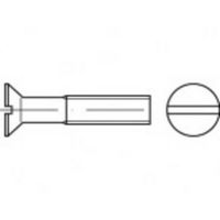 TOOLCRAFT TO-5361201 Verzonken schroeven M5 40 mm Sleuf RVS A2 200 stuk(s) - thumbnail