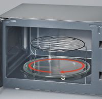 Severin MW 7773 magnetron Aanrecht Grill-magnetron 20 l 800 W Zilver, Roestvrijstaal - thumbnail