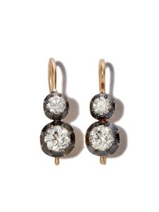 Jacquie Aiche boucles d'oreilles Sophia en or 14ct ornées de diamants