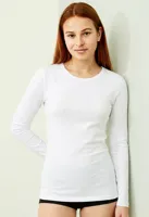 Dames thermo shirt Lange mouw - Thermisch ondergoed dames - Ronde hals