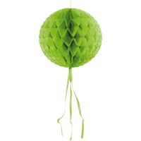 Licht groene Honeycomb Bol - 30cm