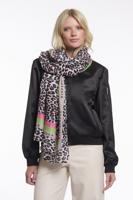 Rino - Pelle Scarf With Leopard Print Klaartje.7002621 Sjaals 8980 Leopard