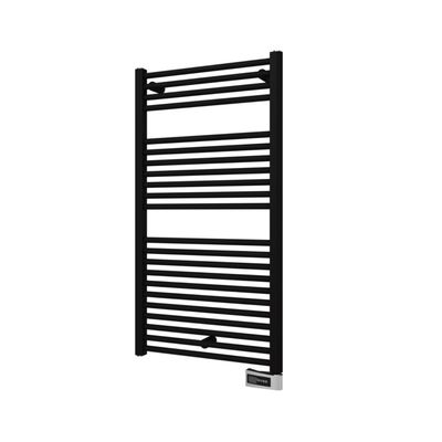 Designradiator Elektrisch BWS Palian-EL 111,1x60 cm 600 Watt Mat Zwart