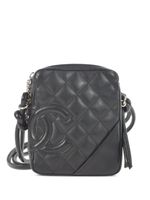 CHANEL Pre-Owned sac à bandoulière Cambon ligne (2003) - Noir - thumbnail