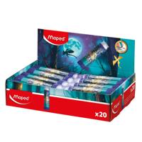 Gum maped dragon display 20 kleuren blauw