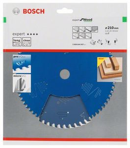 Bosch Accessoires Cirkelzaagblad expert for Wood 210x30x2.4/1.8x56 T - 2608644057