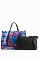 Caleidoscopische shopper - BLUE - U