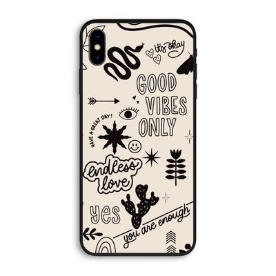 Good vibes: iPhone XS Max Biologisch afbreekbaar hoesje