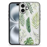 iPhone 16 Plus Bloemen Hoesje Leaves