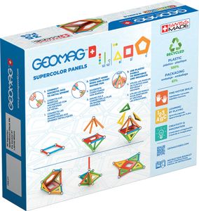 GEOMAG Supercolor Recycled constructiespeelgoed 35-delig