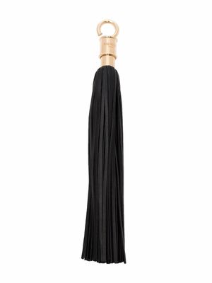 Balmain porte-clés La Clef en cuir - Noir