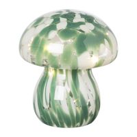Tafellamp paddenstoel - groen - ø13x15 cm - thumbnail