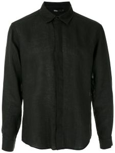 Handred chemise en lin - Noir