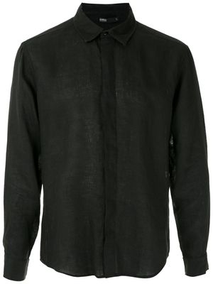 Handred chemise en lin - Noir