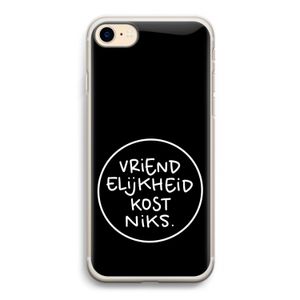 Vriendelijkheid: iPhone 7 Transparant Hoesje