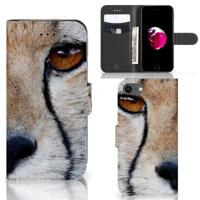 iPhone 7 | 8 | SE (2020) | SE (2022) | Telefoonhoesje | Met pasjeshouder | Cheetah