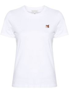 Maison Kitsuné t-shirt en coton à motif Fox - Blanc