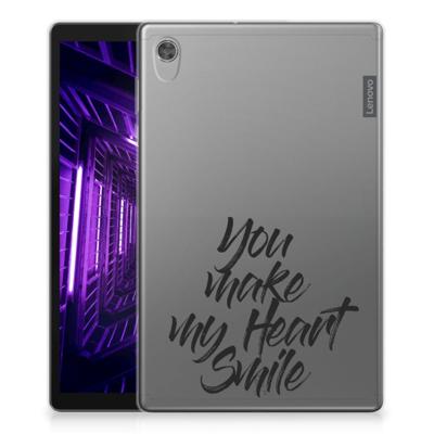Lenovo Tab M10 HD (2de generatie) Back cover met naam Heart Smile Lenovo Tab M10 HD (2de generatie) Back cover met naam Heart Smile
