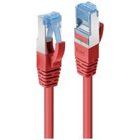 LINDY 47164 RJ45 Netwerkkabel, patchkabel CAT 6 S/FTP 2.00 m Rood 1 stuk(s) - thumbnail