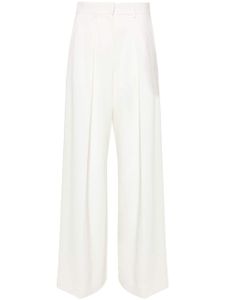 Karl Lagerfeld pantalon de tailleur Hun's Pick - Blanc