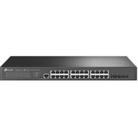 TP-Link TL-SG3428X-M2 netwerk-switch Managed L2+ 2.5G Ethernet (100/1000/2500) 1U Zwart - thumbnail