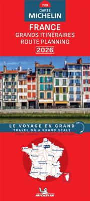 Wegenkaart - landkaart 726 Frankrijk Route Planning 2026 | Michelin