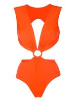 Clube Bossa maillot de bain Isaacs à découpes - Orange - thumbnail