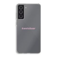 kwetsbaar: Samsung Galaxy S21 FE Transparant Hoesje
