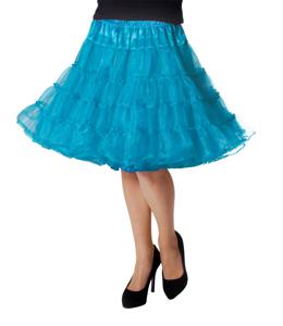 Petticoat luxe, aqua