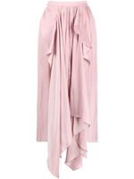 Zadig&Voltaire jupe asymétrique Jeb à design drapé - Rose