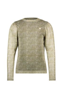 Like Flo winter mesh top meisjes - zand - Estee