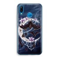 Vleermuizen Maan: Huawei P20 Lite Transparant Hoesje